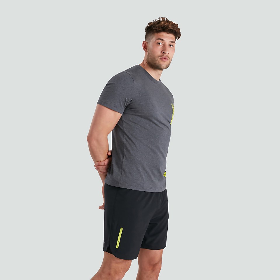 MENS COTTON TEE GREY