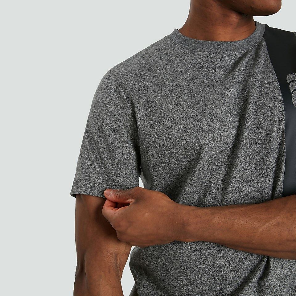 MENS COTTON TEE GREY