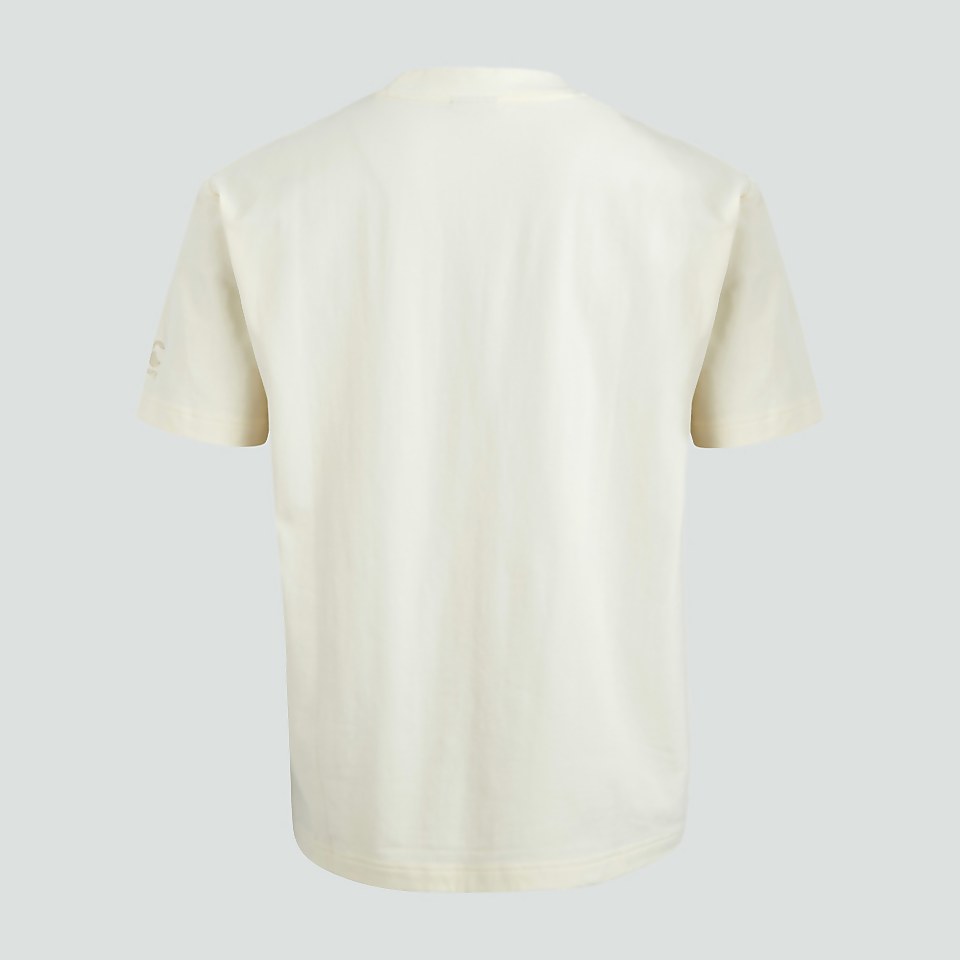 MENS OVERSIZED ORGANIC COTTON TEE WHITE