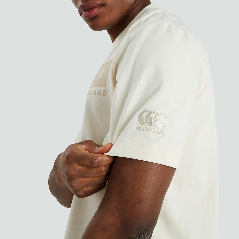 MENS OVERSIZED ORGANIC COTTON TEE WHITE