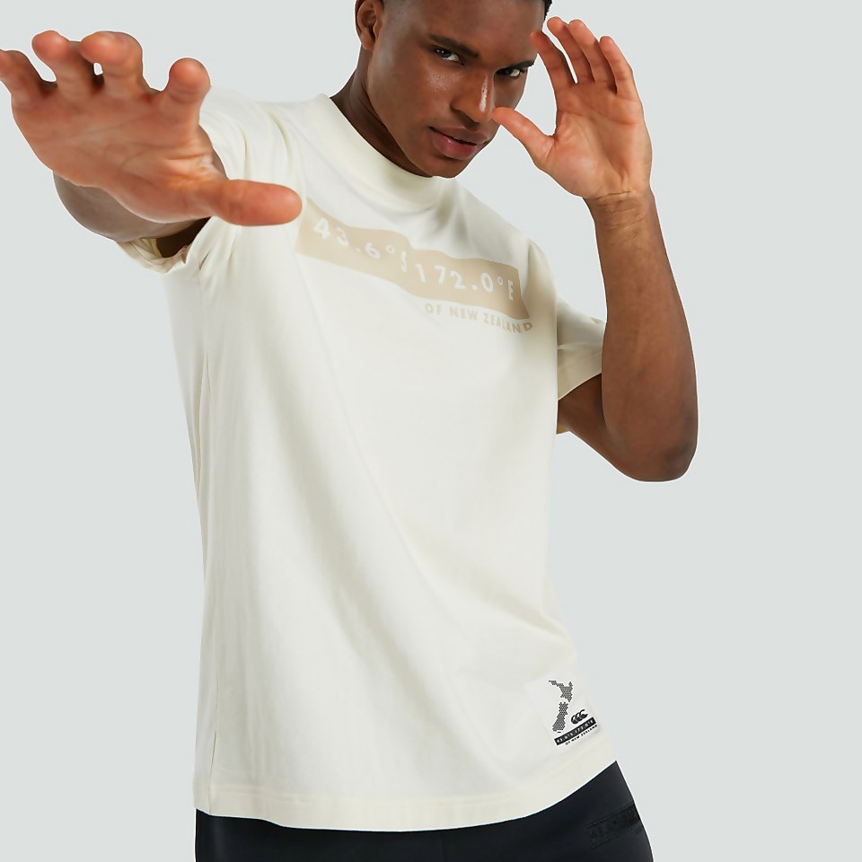 MENS OVERSIZED ORGANIC COTTON TEE WHITE