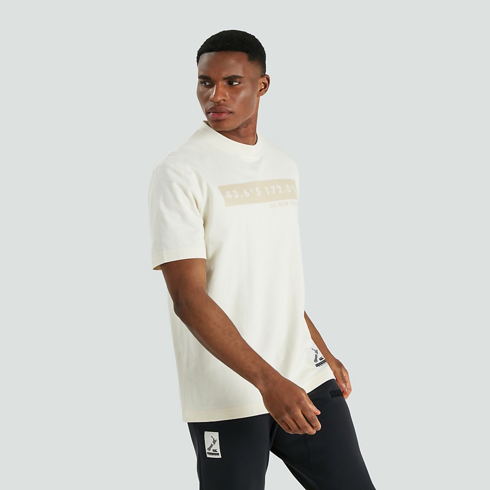 MENS OVERSIZED ORGANIC COTTON TEE WHITE