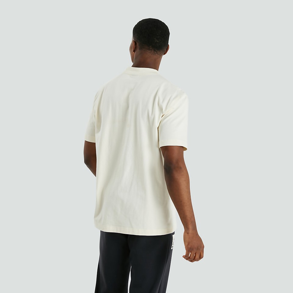 MENS OVERSIZED ORGANIC COTTON TEE WHITE