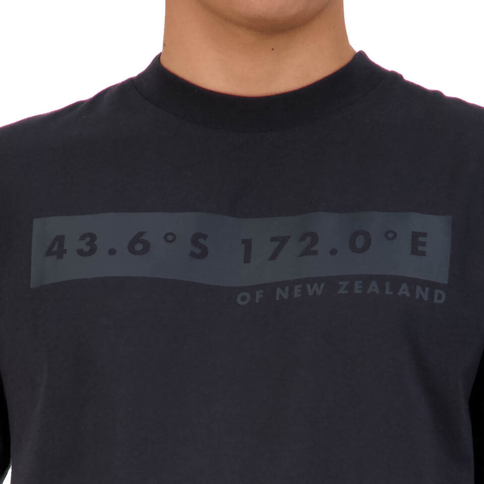 MENS OVERSIZED ORGANIC COTTON TEE BLUE