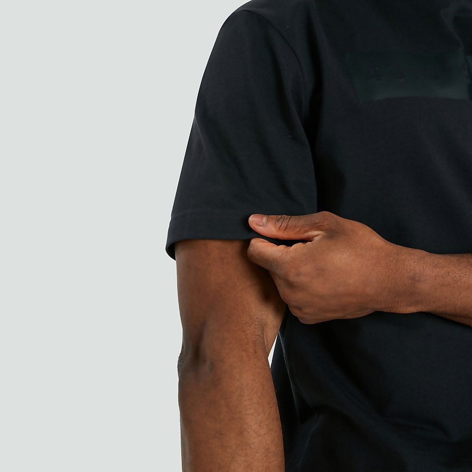 MENS OVERSIZED ORGANIC COTTON TEE BLUE