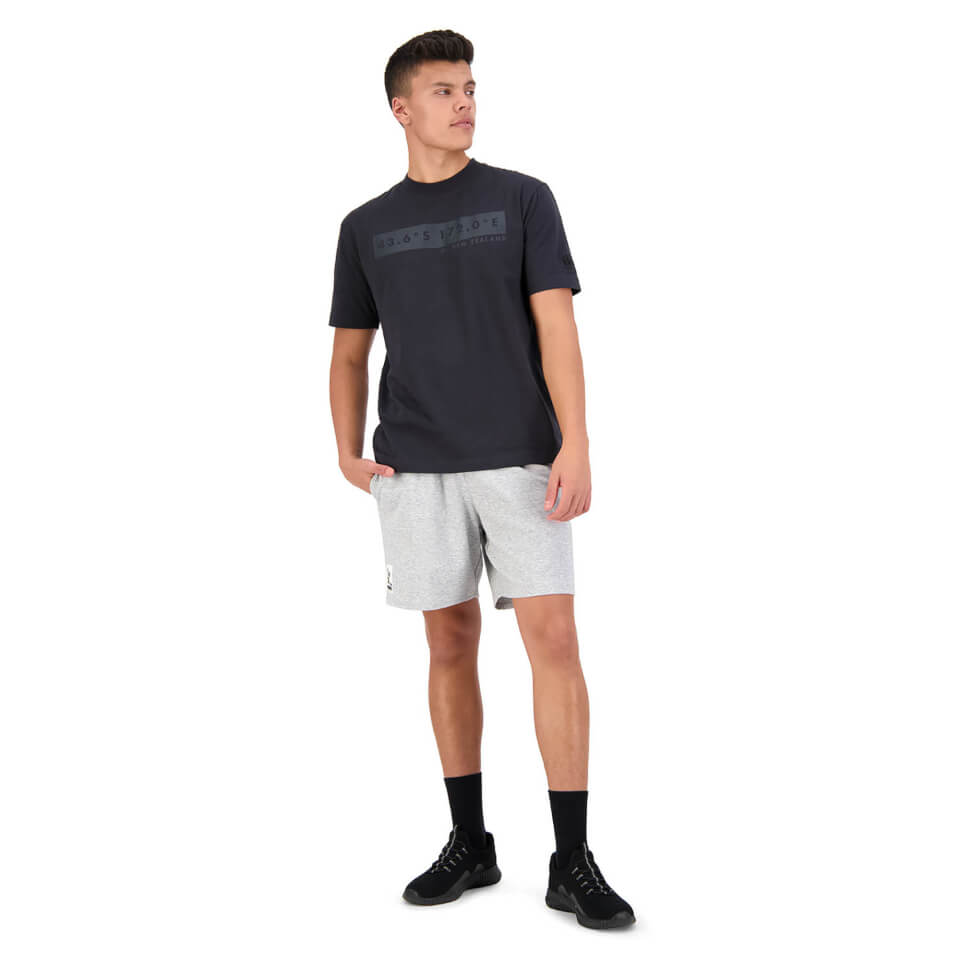 MENS OVERSIZED ORGANIC COTTON TEE BLUE