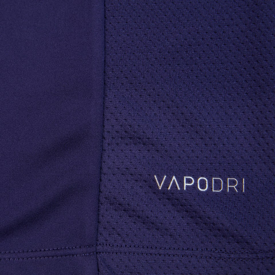 JUNIOR UNISEX VAPODRI SUPERLIGHT TRAINING LOGO TEE PURPLE