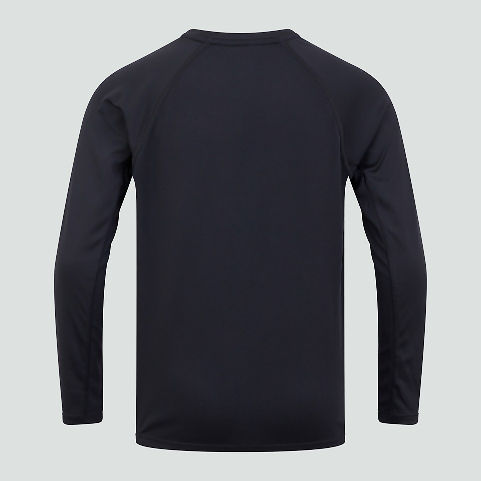 JUNIOR UNISEX VAPODRI SUPERLIGHT LONG SLEEVED TRAINING TEE NAVY