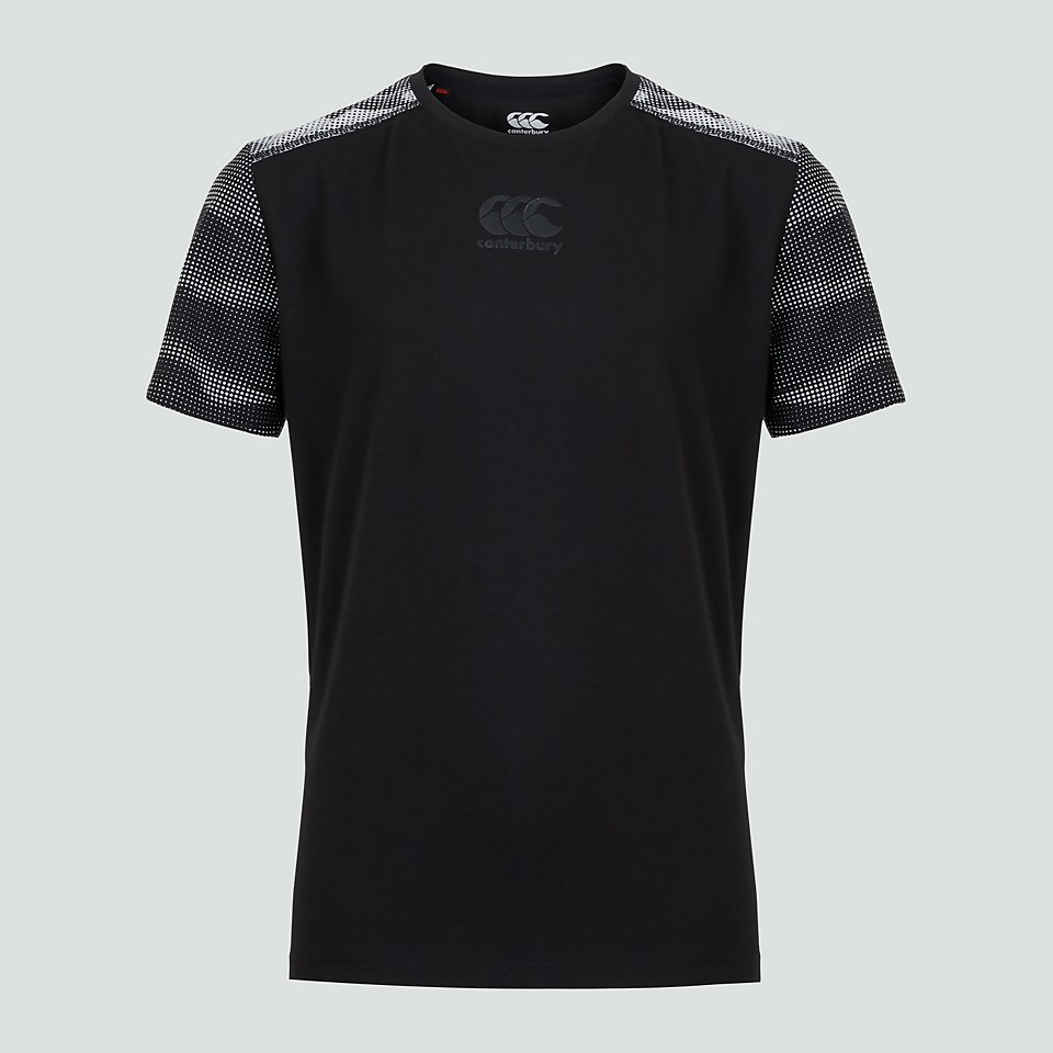 JUNIOR UNISEX VAPODRI GRAPHIC TRAINING TEE BLACK