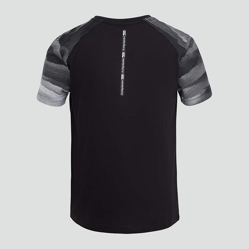 JUNIOR UNISEX VAPODRI GRAPHIC TRAINING TEE BLACK