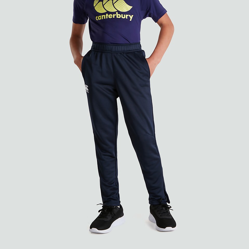 JUNIOR UNISEX VAPODRI POLY KNIT PANTS NAVY