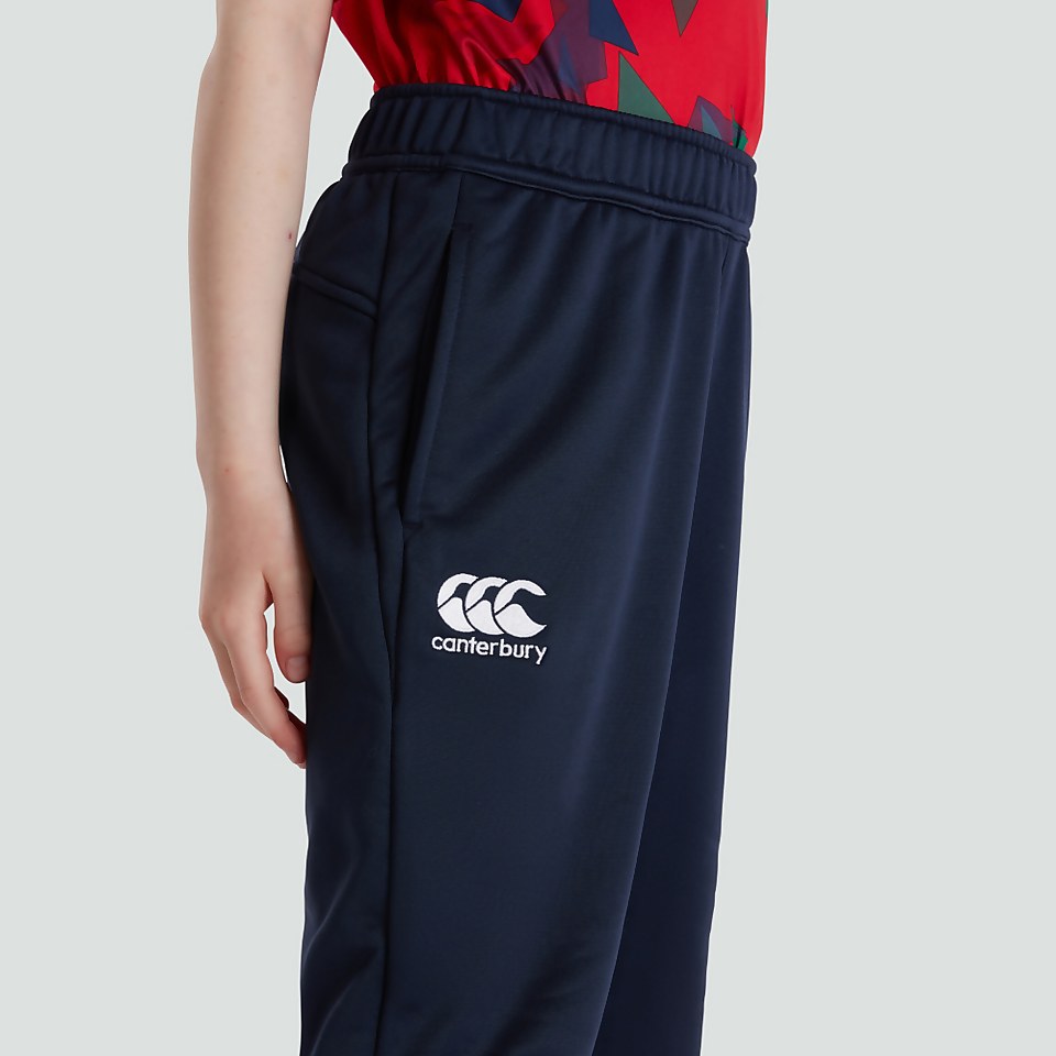 JUNIOR UNISEX VAPODRI POLY KNIT PANTS NAVY