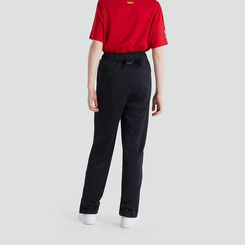 JUNIOR UNISEX VAPODRI POLY KNIT PANTS BLACK