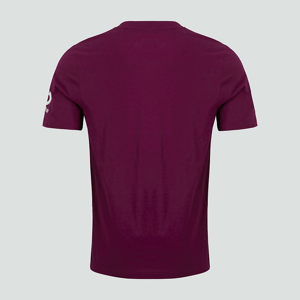 MENS IRELAND COTTON SUPPORTERS TEE PURPLE