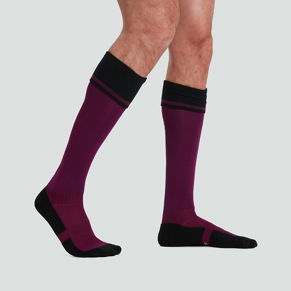 ADULT UNISEX IRELAND ALT SOCKS PURPLE