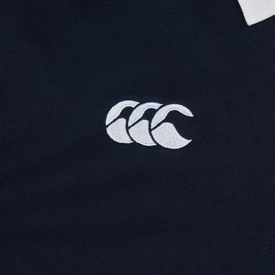 MENS LONG SLEEVED RETRO JERSEY NAVY