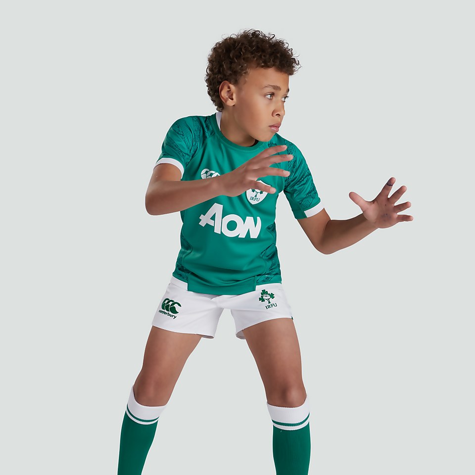 JUNIOR UNISEX IRELAND WOMENS TEAM VAPODRI HOME PRO JERSEY GREEN