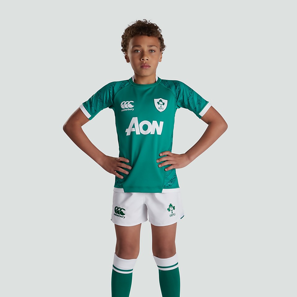 JUNIOR UNISEX IRELAND WOMENS TEAM VAPODRI HOME PRO JERSEY GREEN