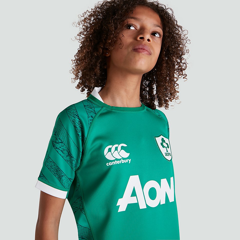 JUNIOR UNISEX IRELAND WOMENS TEAM VAPODRI HOME PRO JERSEY GREEN
