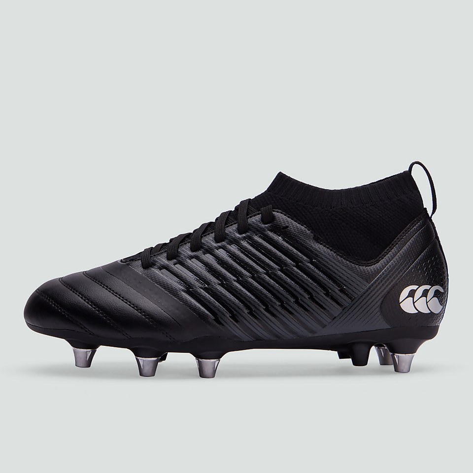ADULT STAMPEDE 3.0 PRO SOFT GROUND BOOT BLACK/GREY