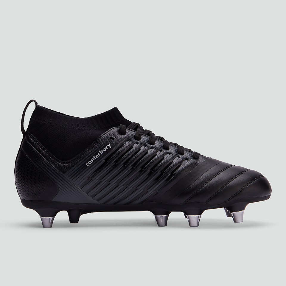 ADULT STAMPEDE 3.0 PRO SOFT GROUND BOOT BLACK/GREY