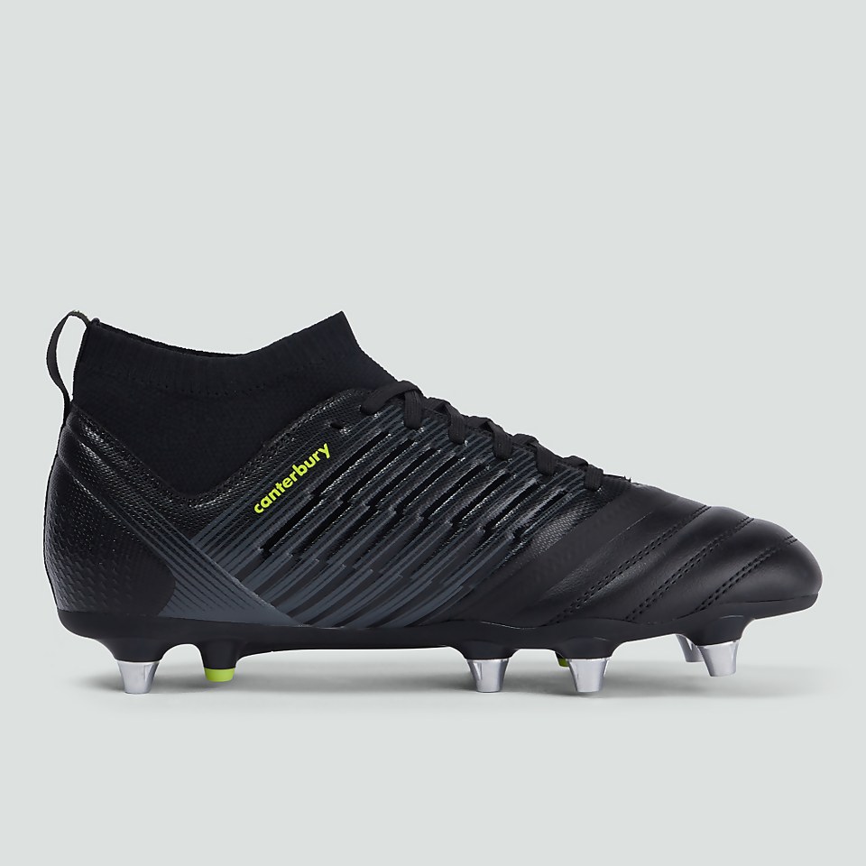 ADULT STAMPEDE 3.0 PRO SOFT GROUND BOOT BLACK/GREEN