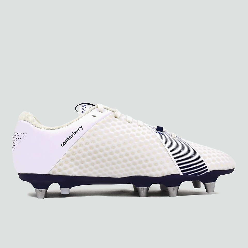 ADULT PHOENIX 3.0 PRO SOFT GROUND BOOT WHITE/BLUE