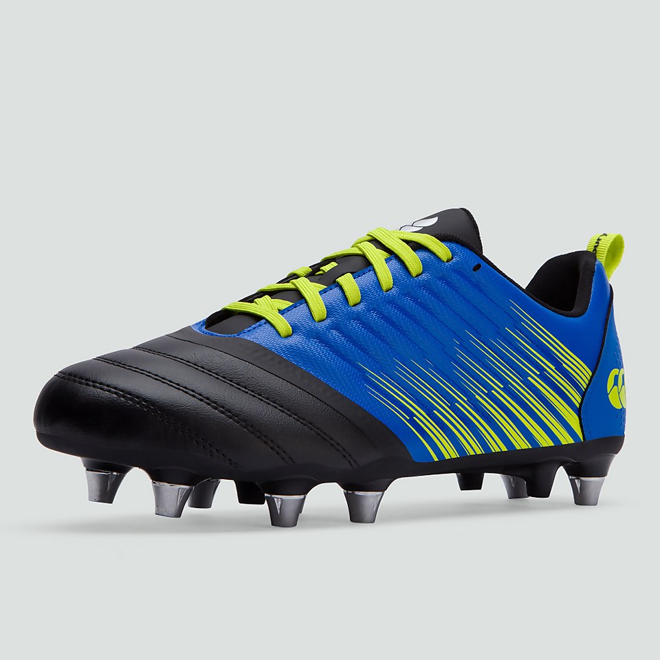 ADULT STAMPEDE 3.0 SOFT GROUND BOOT BLUE/GREEN