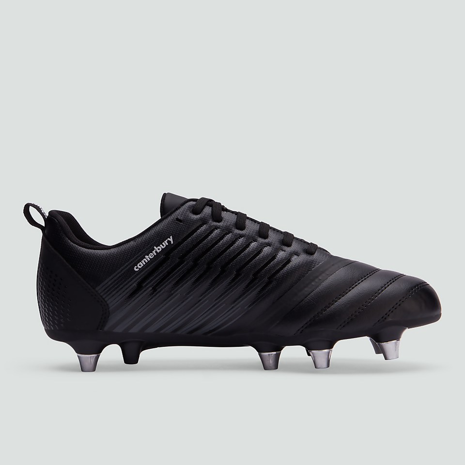 ADULT STAMPEDE 3.0 SOFT GROUND BOOT BLACK/GREY