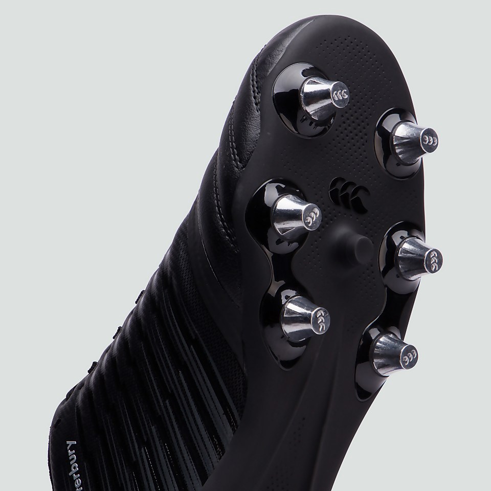 ADULT STAMPEDE 3.0 SOFT GROUND BOOT BLACK/GREY