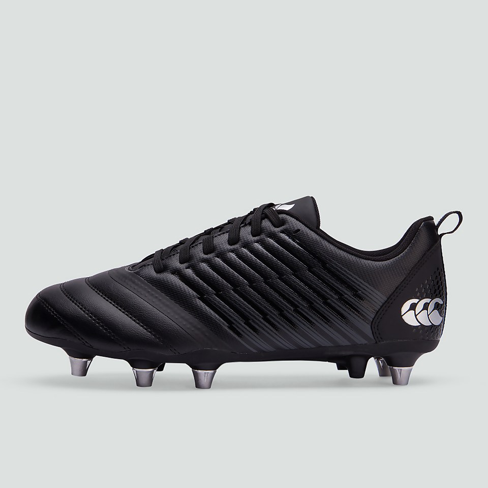 ADULT STAMPEDE 3.0 SOFT GROUND BOOT BLACK/GREY