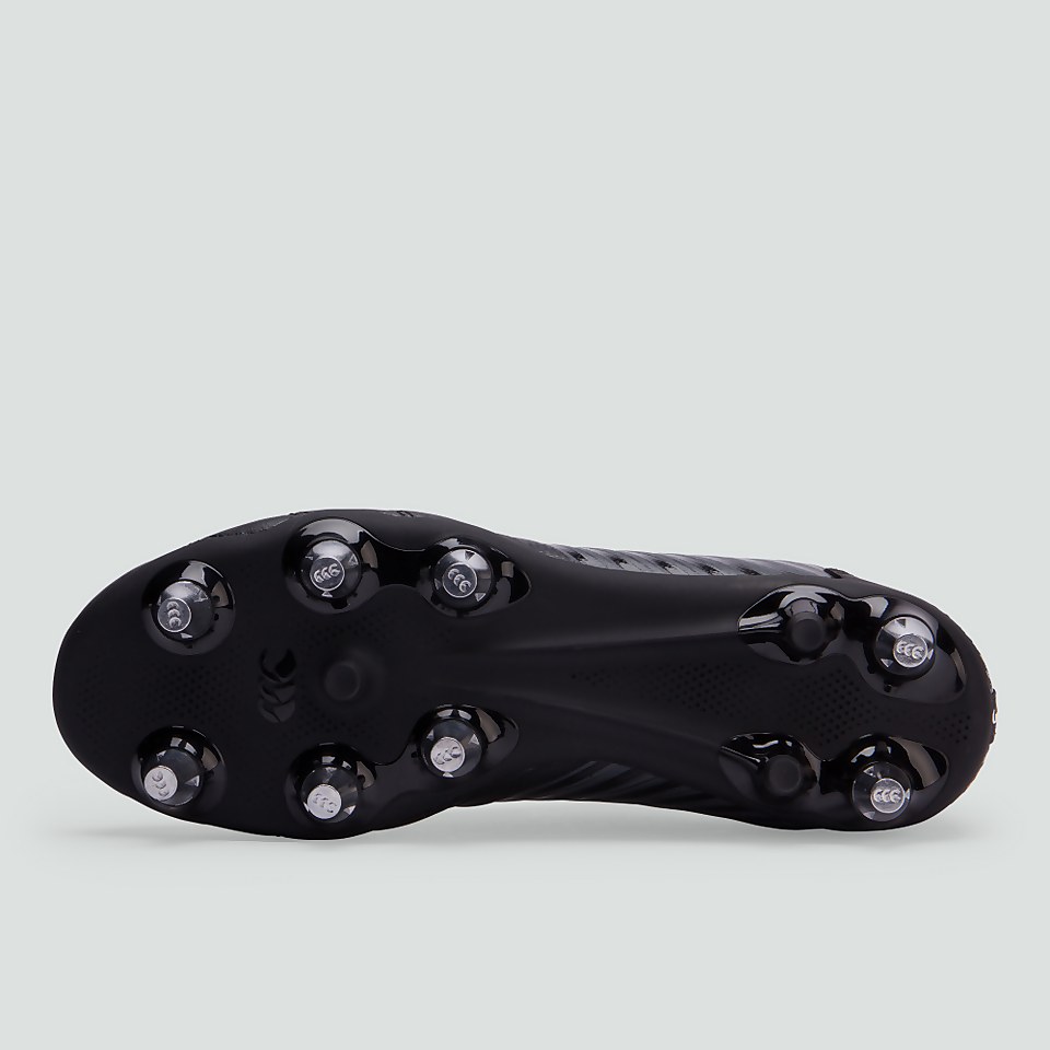 ADULT STAMPEDE 3.0 SOFT GROUND BOOT BLACK/GREY