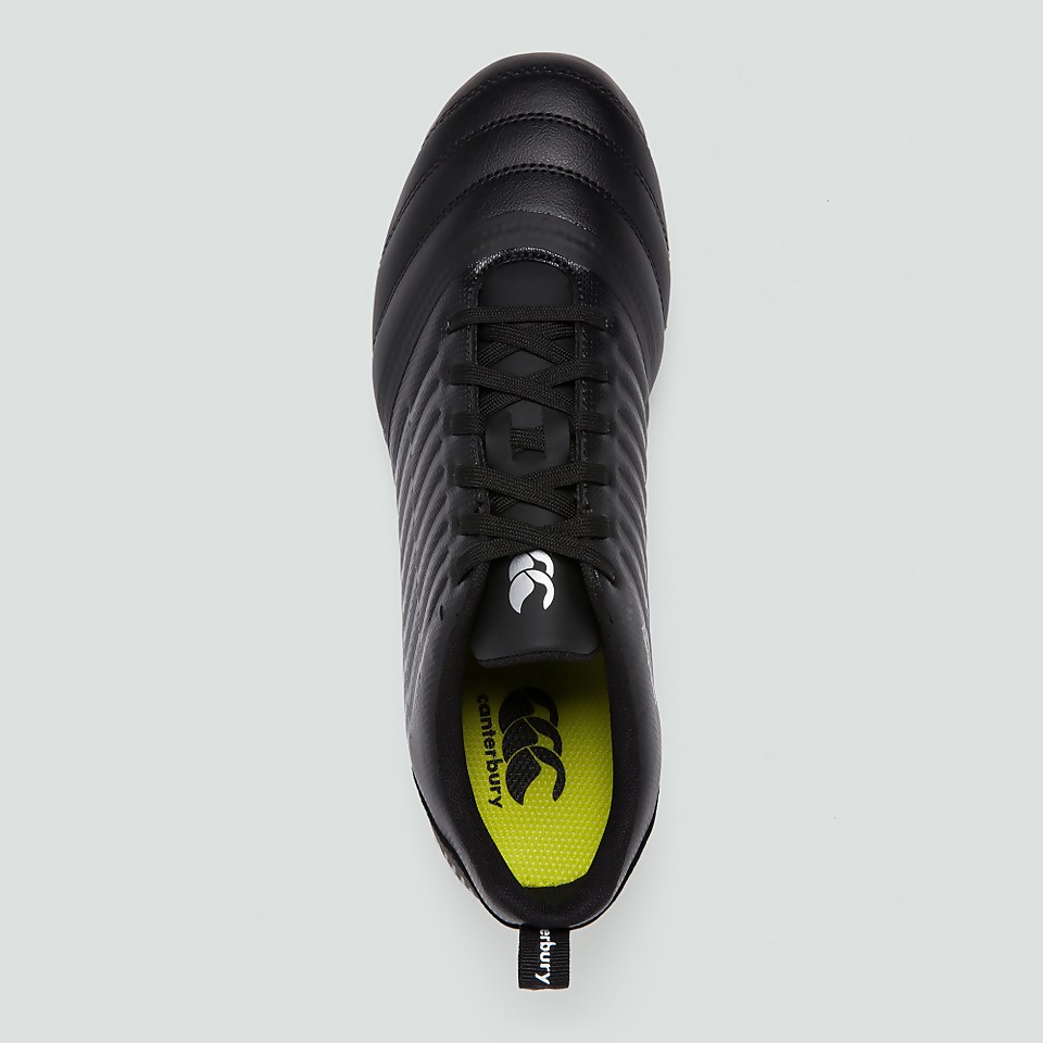 ADULT STAMPEDE 3.0 SOFT GROUND BOOT BLACK/GREY
