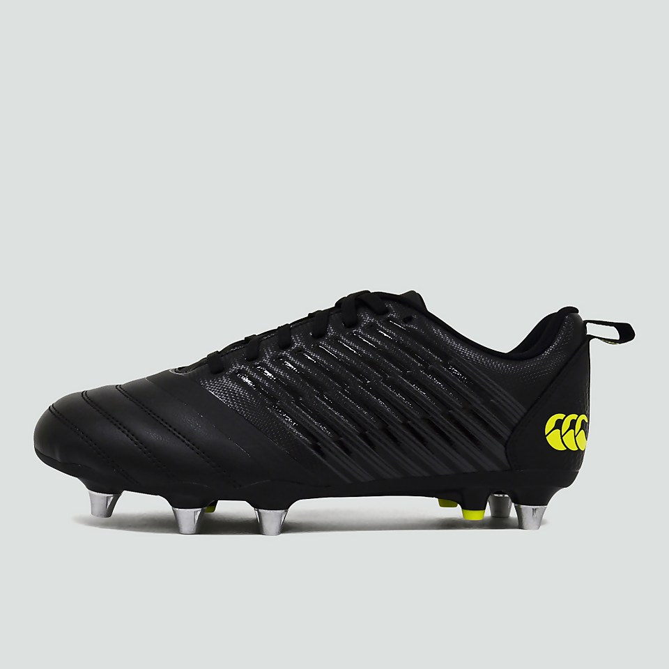 ADULT STAMPEDE 3.0 SOFT GROUND BOOT BLACK/GREEN