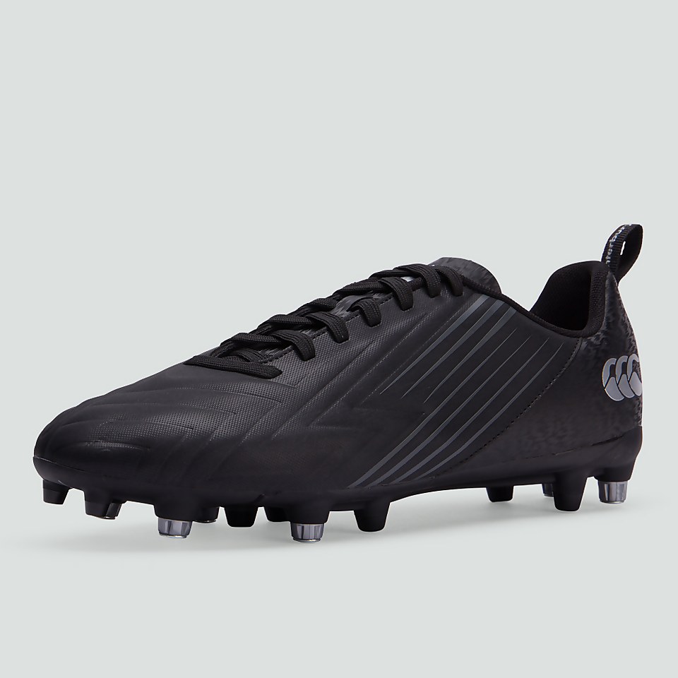 ADULT SPEED 3.0 SOFT GROUND BOOT BLACK/GREY