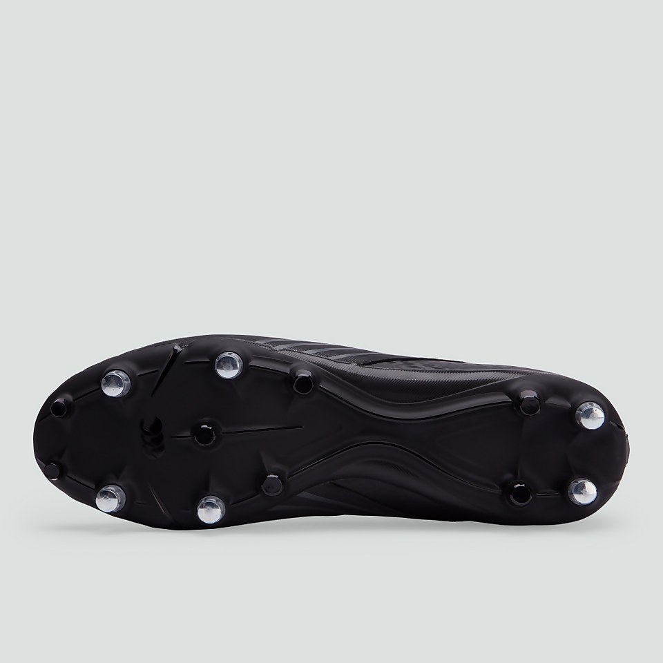 ADULT SPEED 3.0 SOFT GROUND BOOT BLACK/GREY