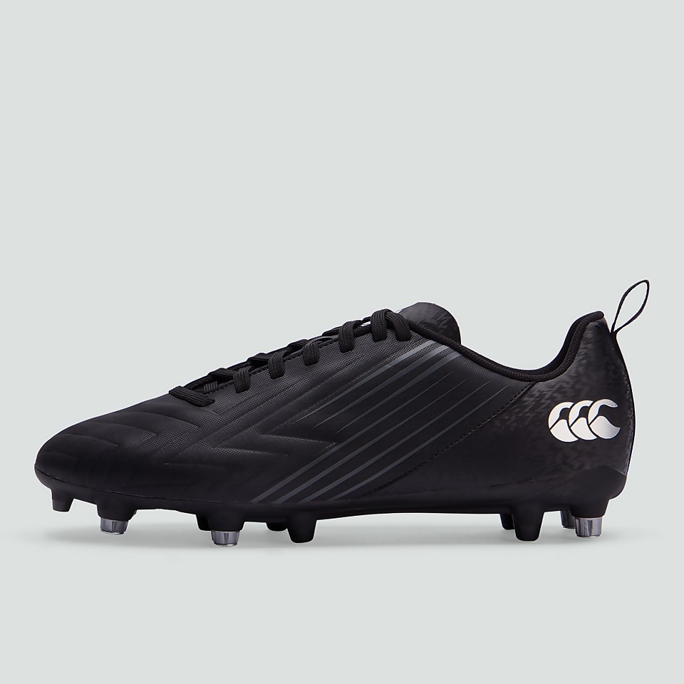ADULT SPEED 3.0 SOFT GROUND BOOT BLACK/GREY