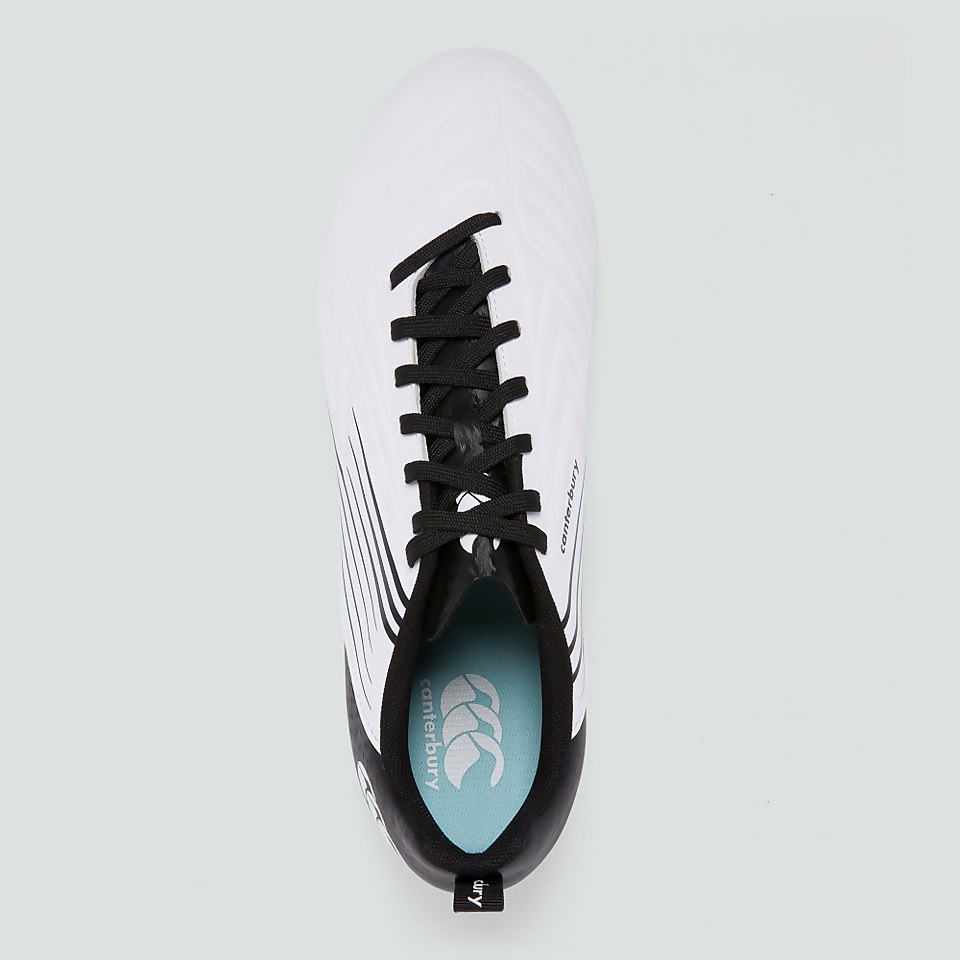 ADULT SPEED 3.0 SOFT GROUND BOOT WHITE/BLACK