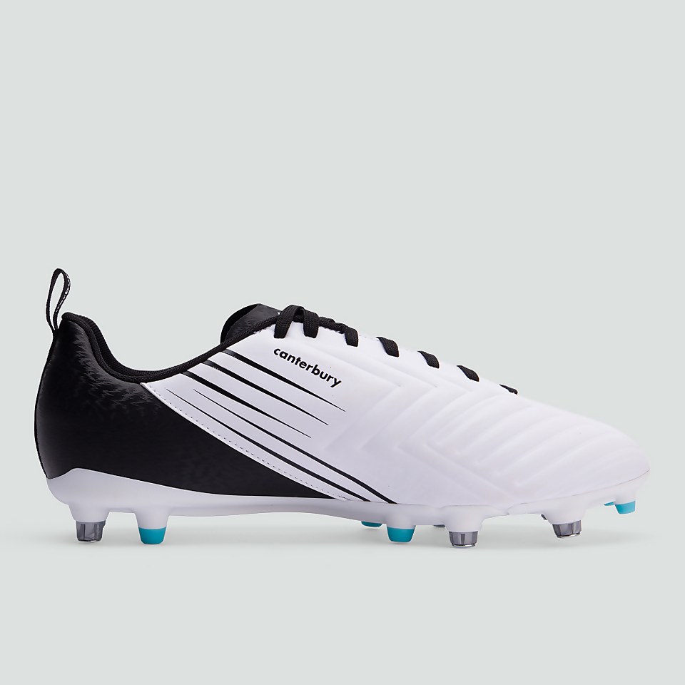 ADULT SPEED 3.0 SOFT GROUND BOOT WHITE/BLACK