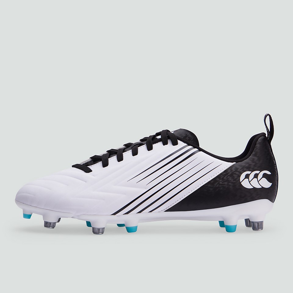 ADULT SPEED 3.0 SOFT GROUND BOOT WHITE/BLACK