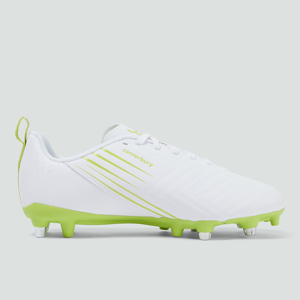 ADULT SPEED 3.0 SOFT GROUND BOOT WHITE/GREEN