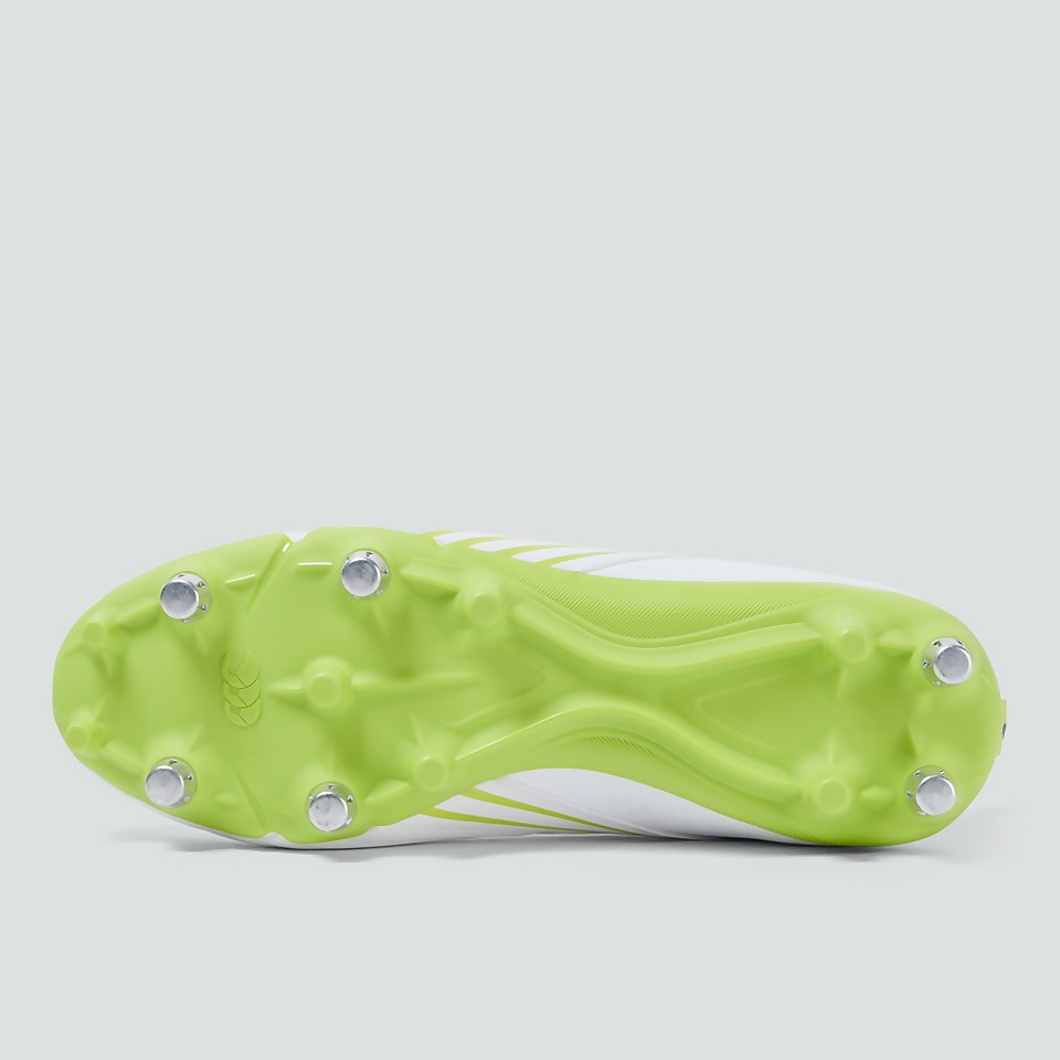 ADULT SPEED 3.0 SOFT GROUND BOOT WHITE/GREEN