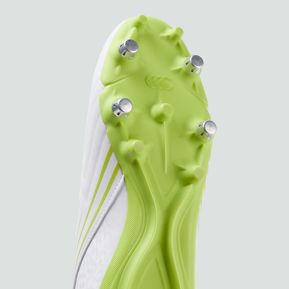 ADULT SPEED 3.0 SOFT GROUND BOOT WHITE/GREEN