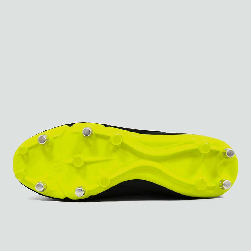 ADULT SPEED 3.0 SOFT GROUND BOOT BLACK/GREEN