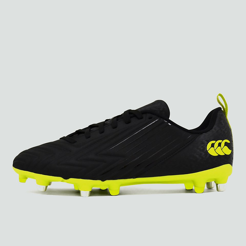ADULT SPEED 3.0 SOFT GROUND BOOT BLACK/GREEN