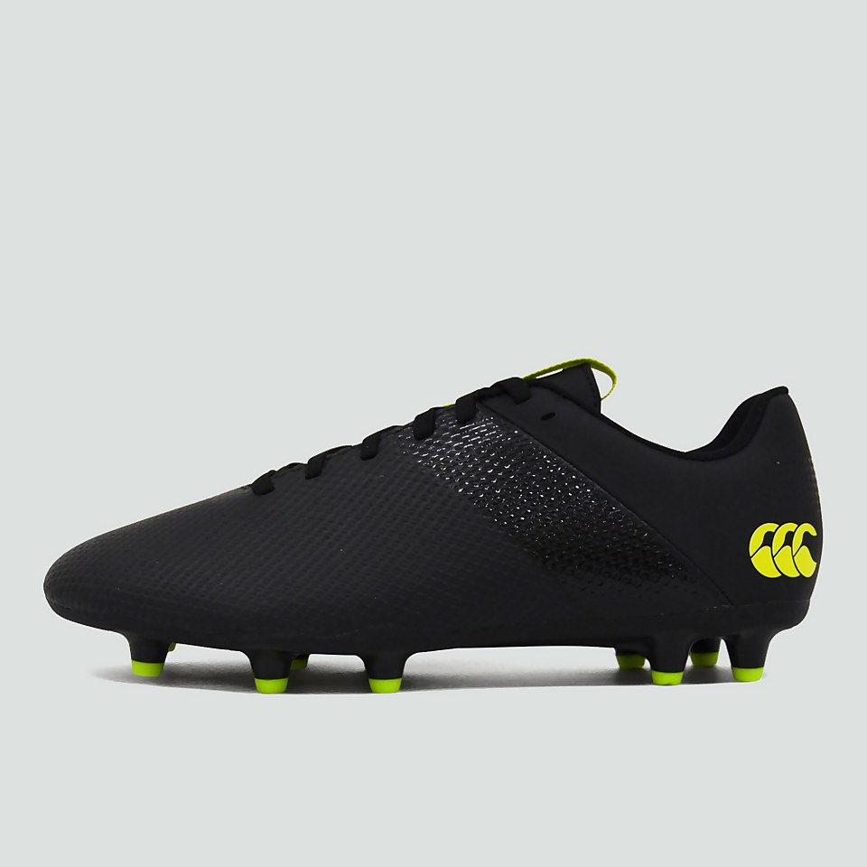 ADULT PHOENIX 3.0 FIRM GROUND BOOT BLACK/GREEN