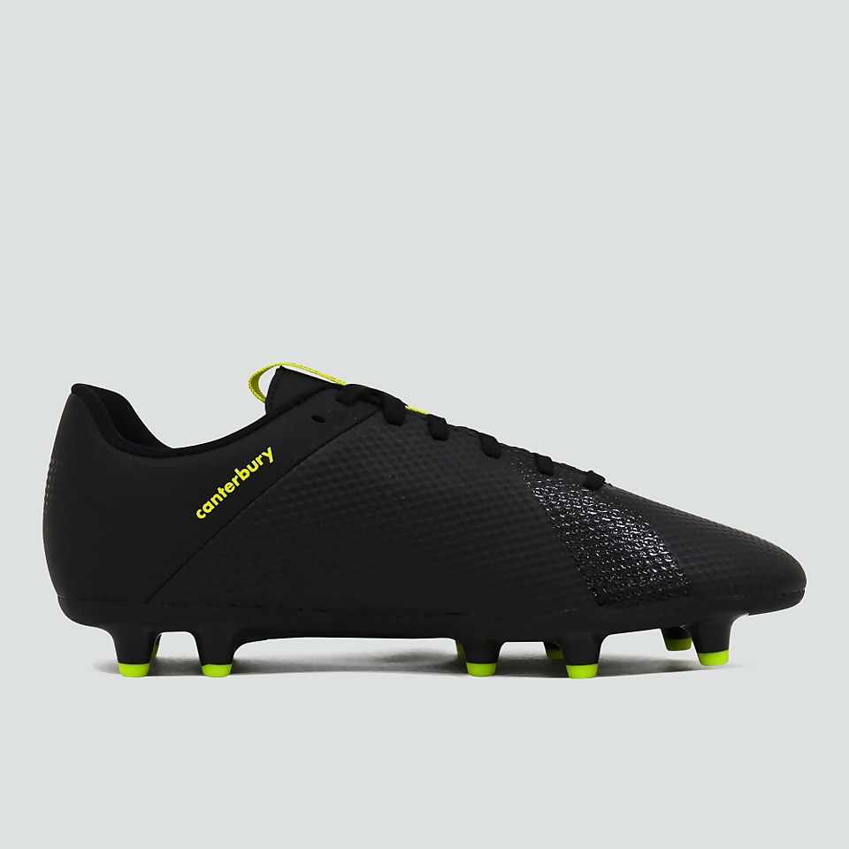 ADULT PHOENIX 3.0 FIRM GROUND BOOT BLACK/GREEN