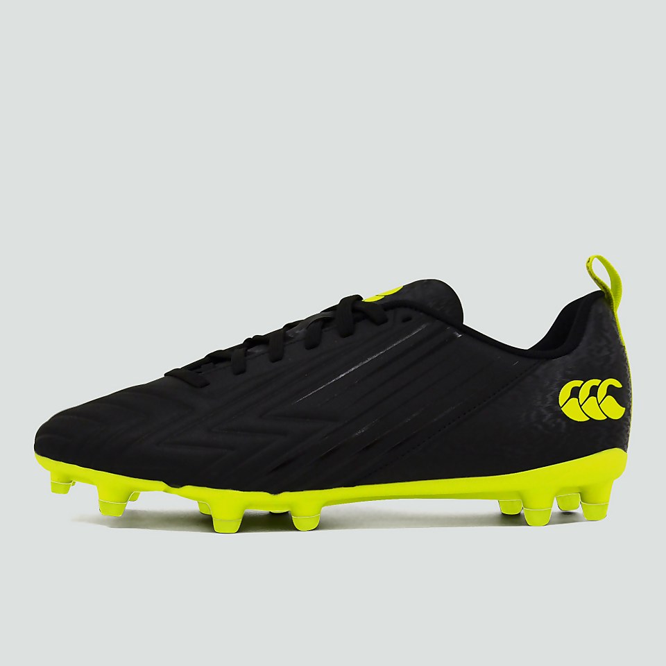 ADULT SPEED 3.0 FIRM GROUND BOOT BLACK/GREEN