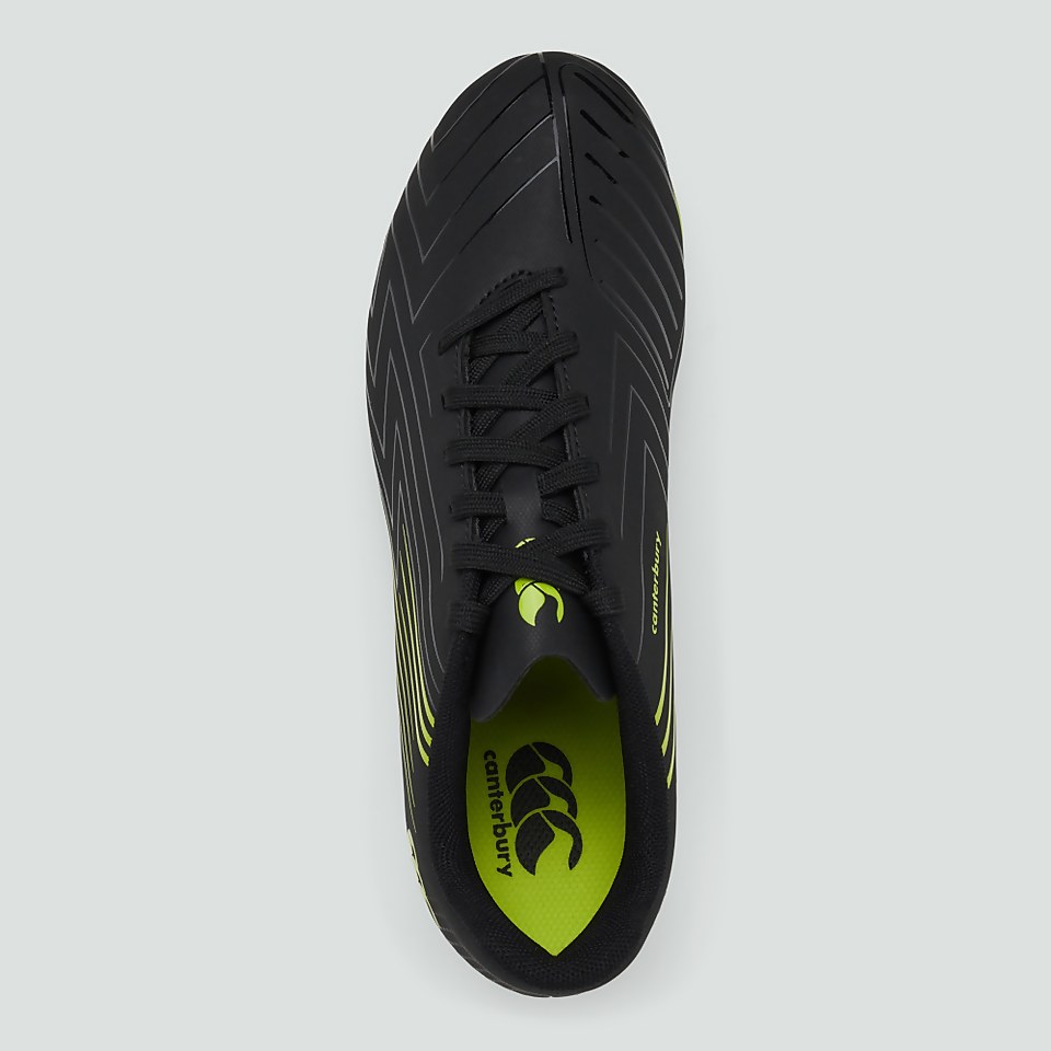 JUNIOR UNISEX SPEED 3.0 SOFT GROUND BOOT BLACK/GREEN
