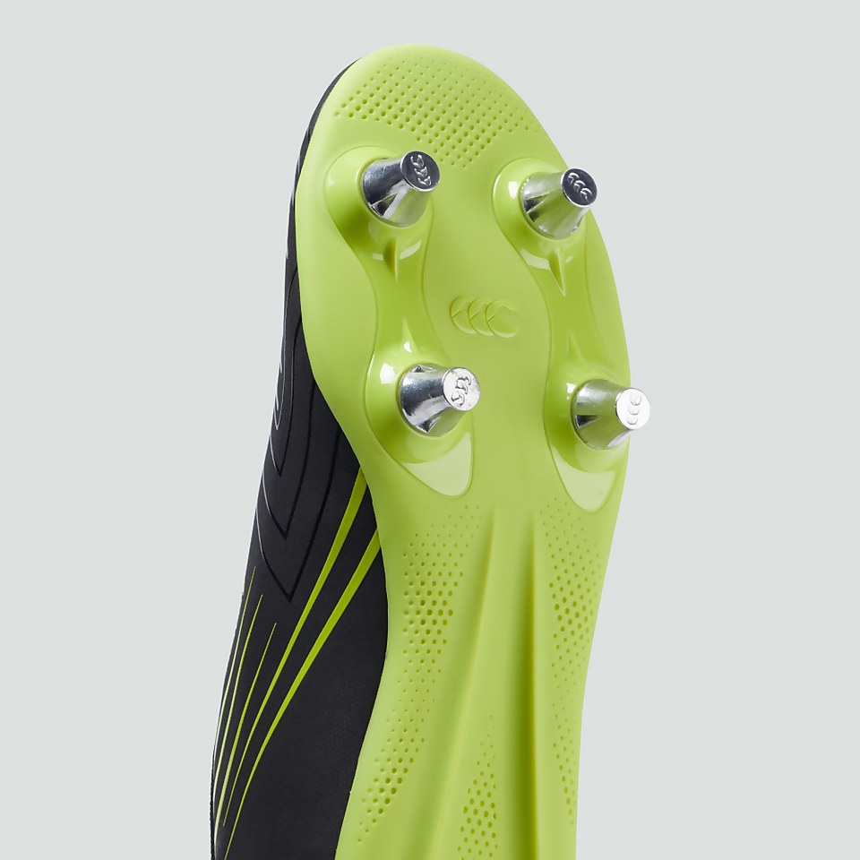 JUNIOR UNISEX SPEED 3.0 SOFT GROUND BOOT BLACK/GREEN